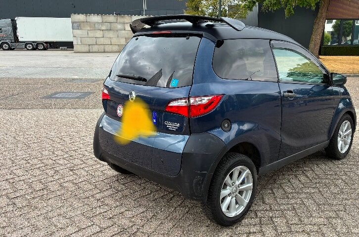 Carbone achterspoiler aixam, Ophalen of Verzenden, Voor, Bumper