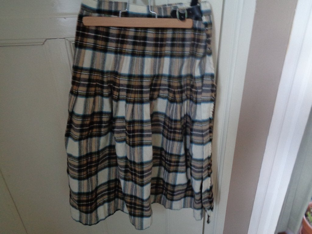 KINLOCH ANDERSON schotse kilt/rok:mt 34/36, Blauw, KINLOCH ANDERSON, Ophalen of Verzenden, Zo goed als nieuw