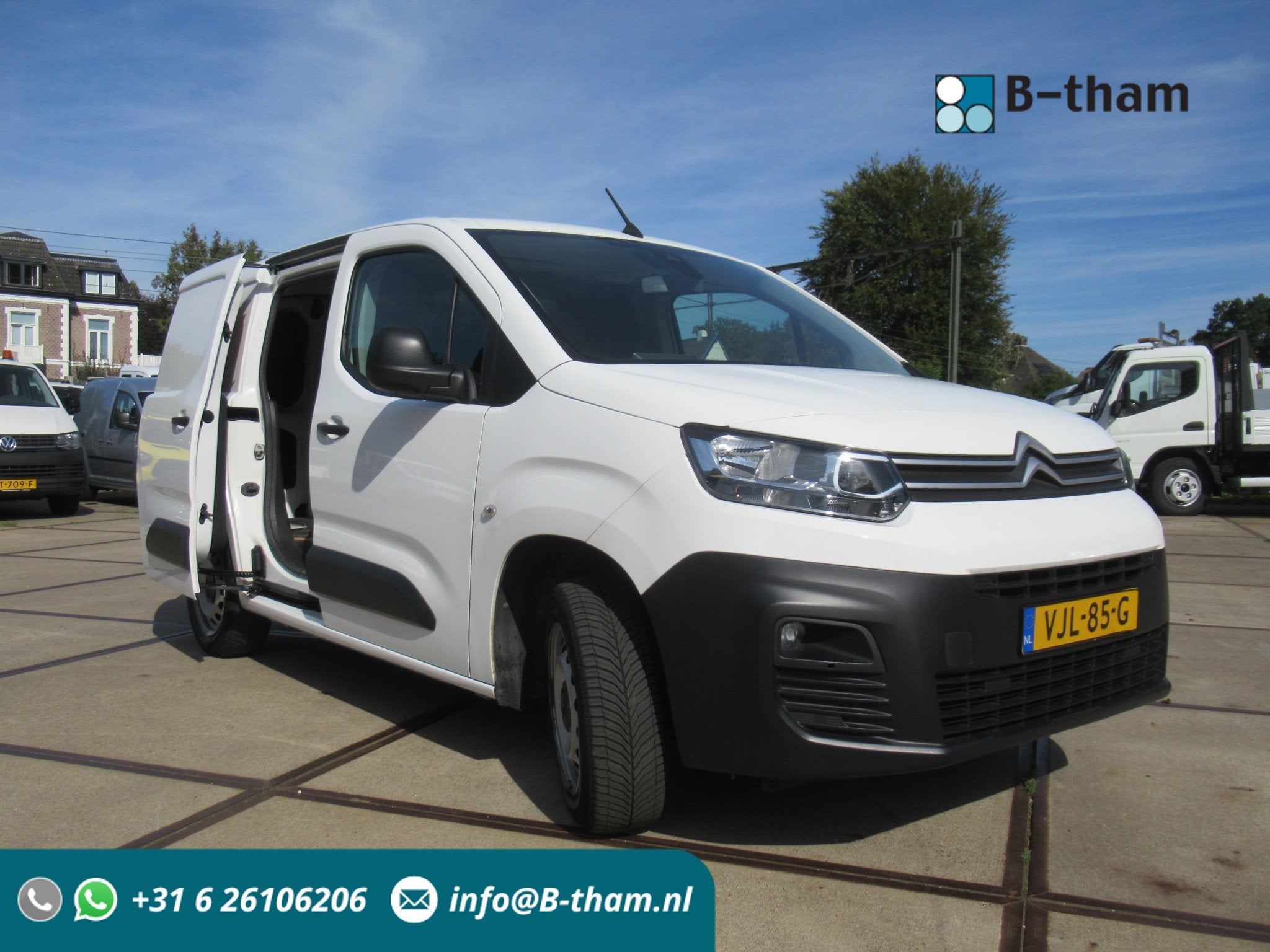 Citroën Berlingo 1.5 BlueHDI 96KW 3-zitpl / seats Club Auto, Auto's, 730 kg, Gebruikt, Euro 6, 4 cilinders