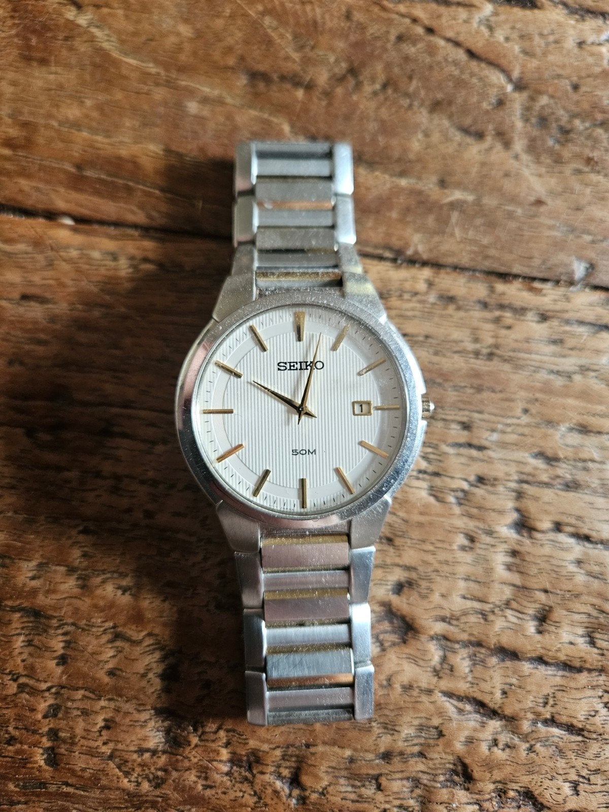 Seiko Polshorloge - Klassiek en Tijdloos Design, Sieraden, Tassen en Uiterlijk, Gebruikt, Staal, Polshorloge, Ophalen of Verzenden