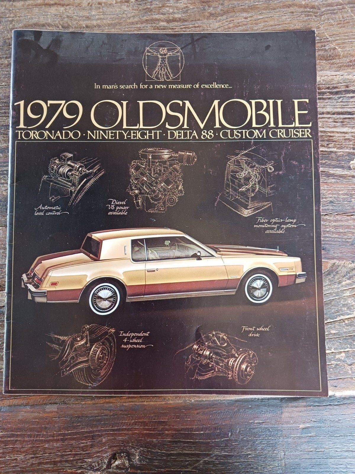 Oldsmobile Toronado 98 Delta 88 Custom Cruiser brochure 1979, Ophalen of Verzenden, Gelezen, Overige merken