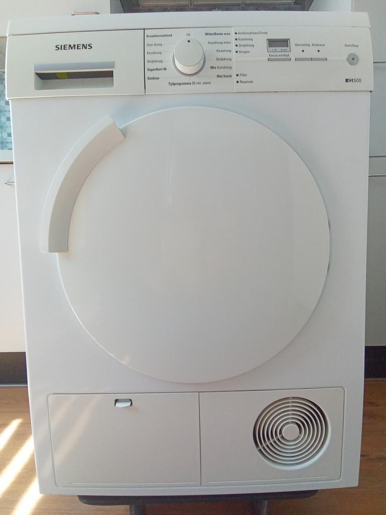 SIEMENS WASDROGER, Witgoed en Apparatuur, Wasdrogers, 6 tot 8 kg, Ophalen, Condens, 85 tot 90 cm