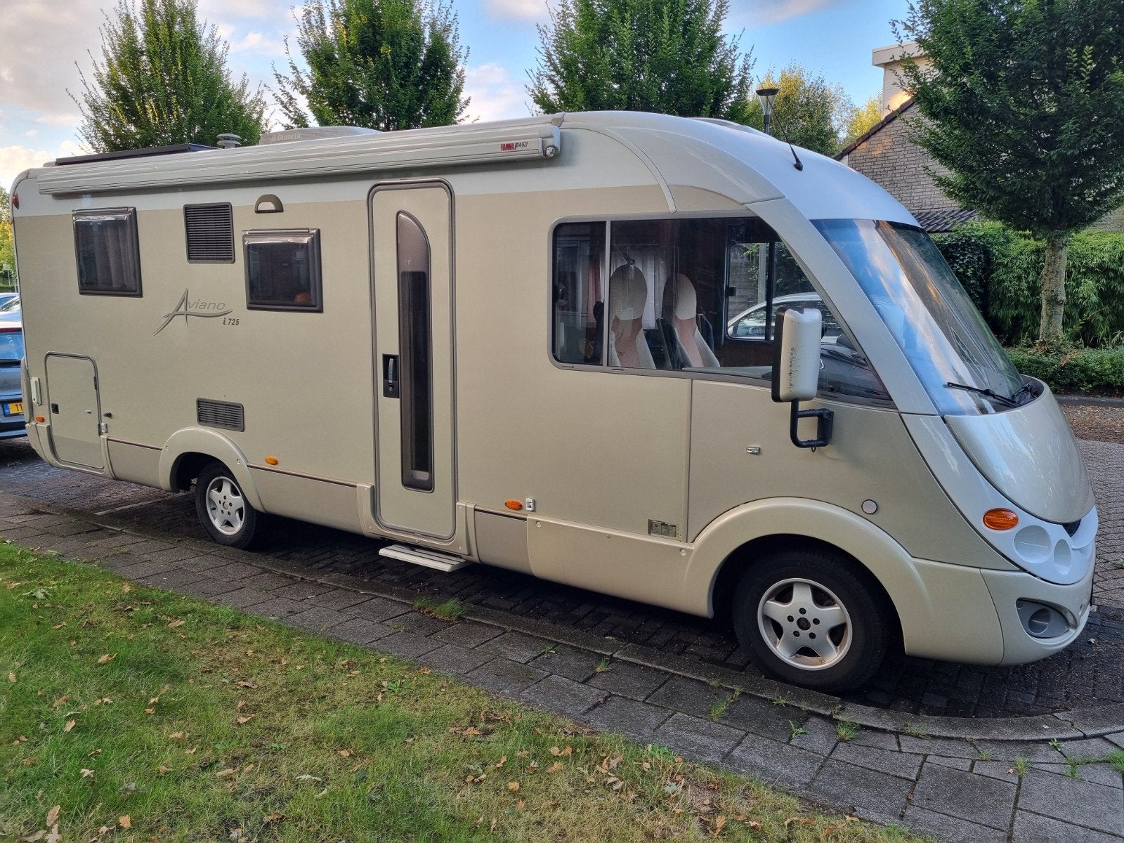 FIAT BURSTNER CAMPER., Integraal, Achteruitrijcamera, Buitenlamp, Particulier