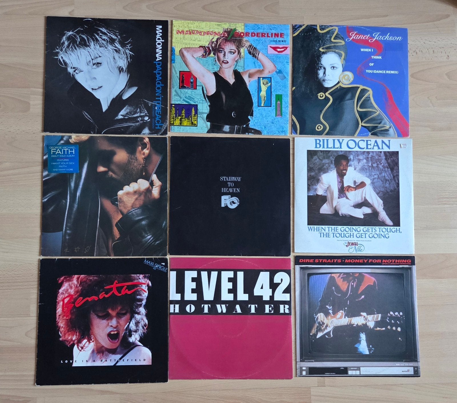 9 Maxi Singles, Ophalen of Verzenden, LP