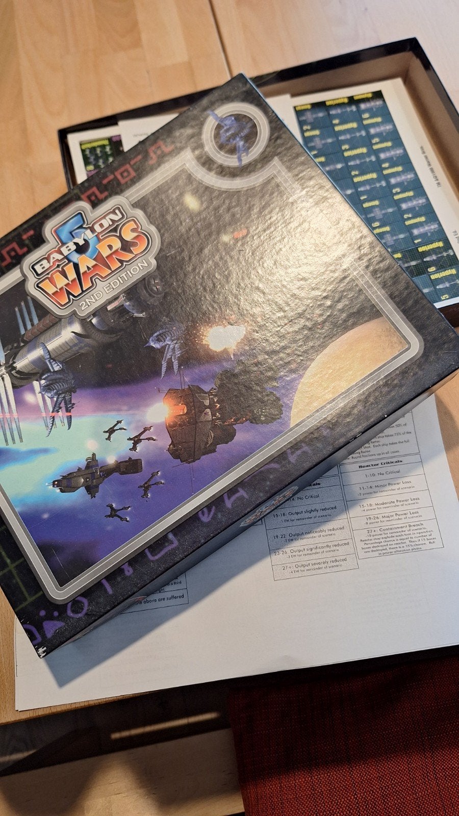 Babylon 5 Component Game & Babylon 5 Wars 2nd Edition, Een of twee spelers, Ophalen of Verzenden, Zo goed als nieuw, Component Game Systems / Mongoose Publishing