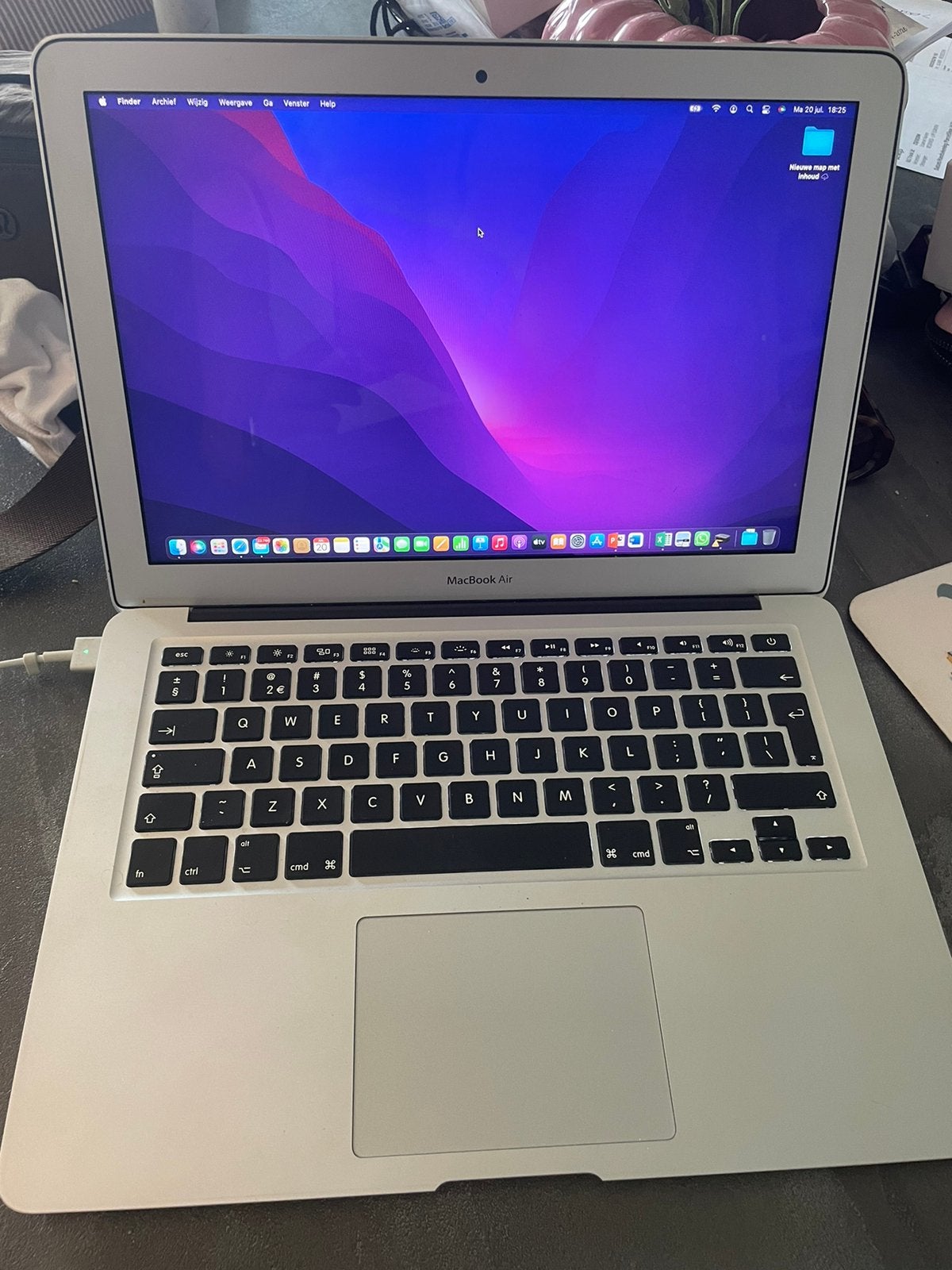 Apple MacBook air 2017 128 GB incl. magic mouse, MacBook Pro, Gebruikt, 2 tot 3 Ghz, 13 inch