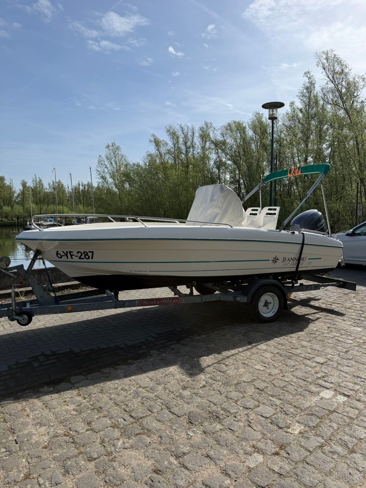Jeanneau Cap Camarat 535 | Yamaha 115PK | Trailer, Watersport en Boten, Vis- en Consoleboten, Jeanneau, ., 5 m, 2 m