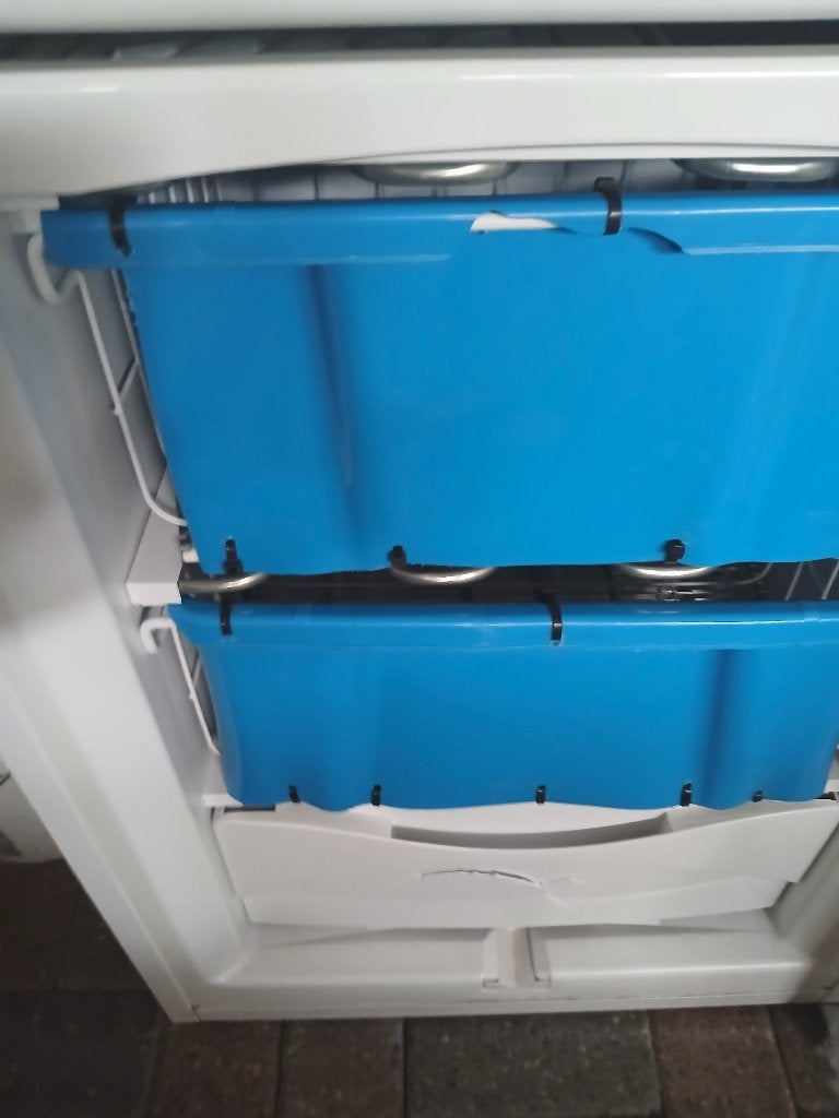 diepvries, Gebruikt, Minder dan 60 cm, Vrijstaand, Ophalen