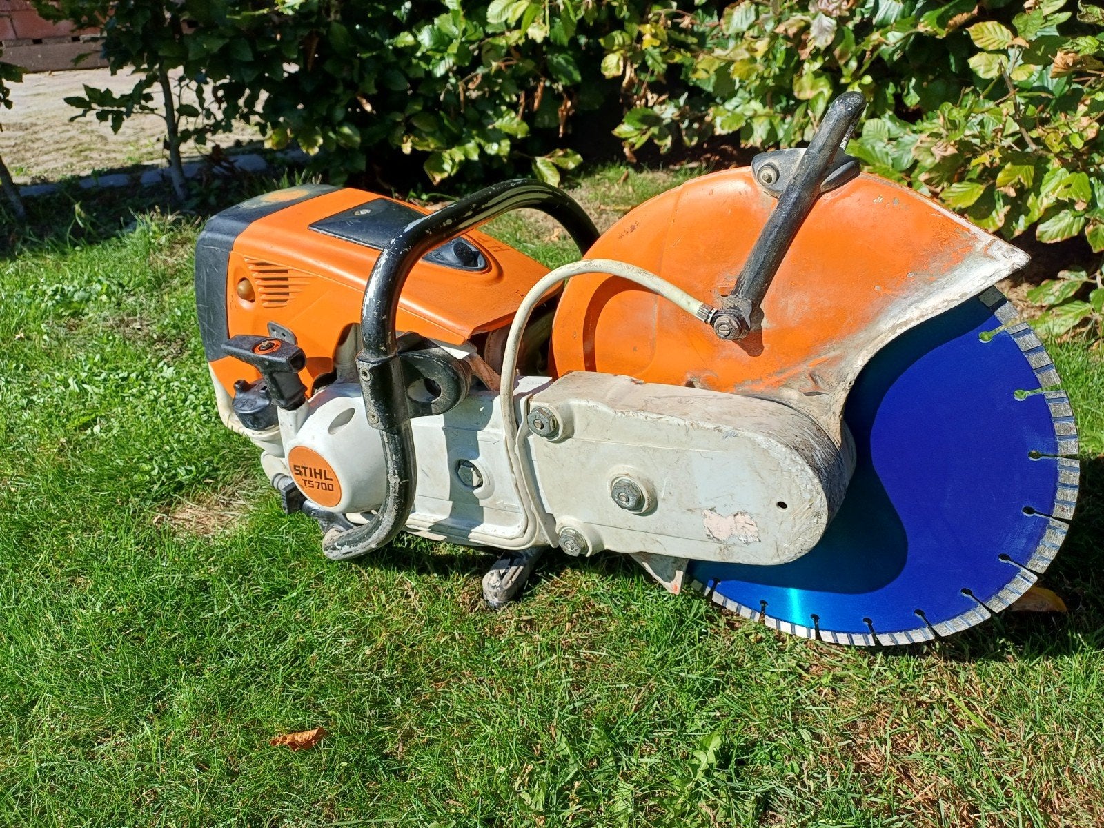 Stihl TS700 bandenzaag 350mm diamant TS420 TS800, Doe-het-zelf en Verbouw, Ophalen, Stihl, 70 mm of meer, Overige typen