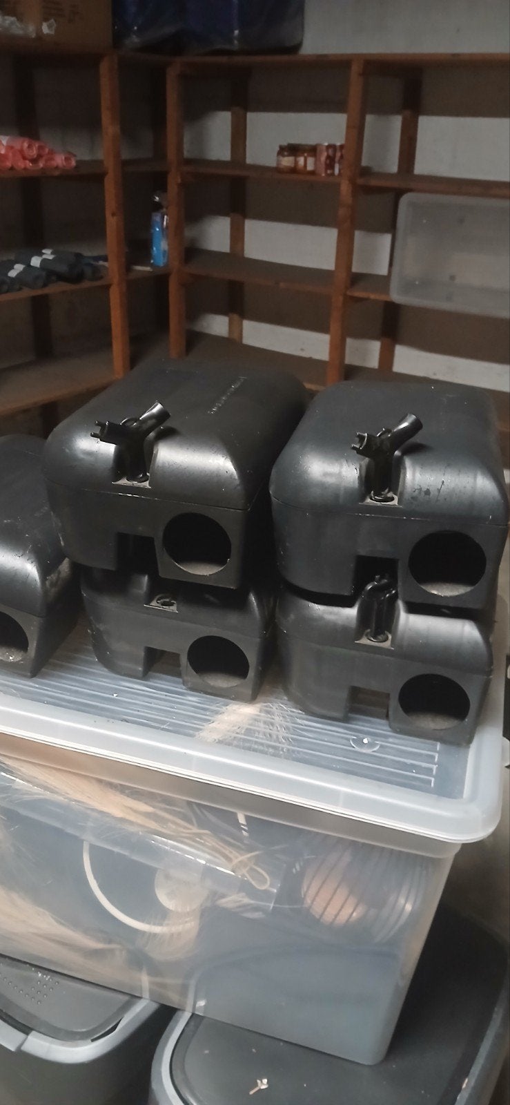 5 Luxan Ratten Lokdozen met Klem, Ophalen of Verzenden, Nieuw, Ongediertebestrijding