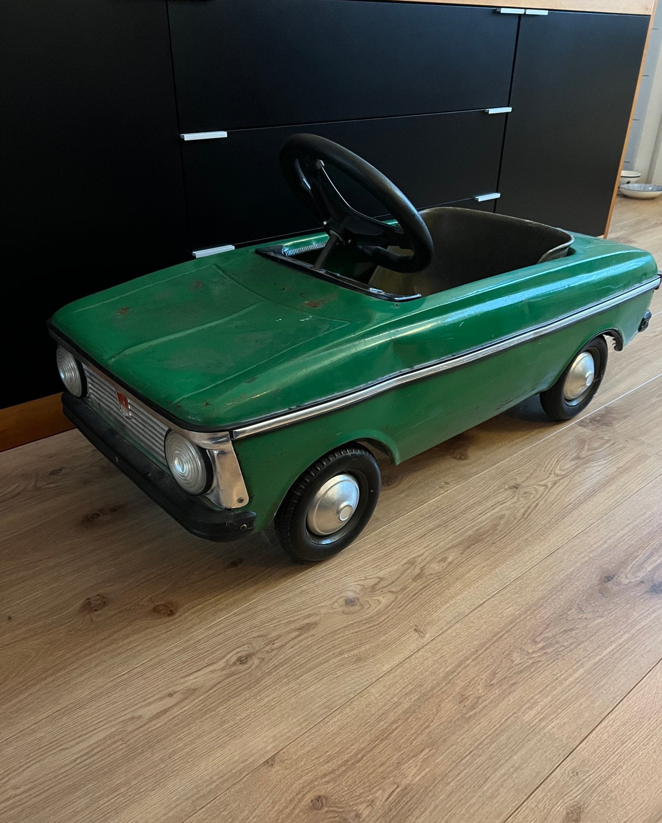 Moskvich Moskvitch Trapauto Pedalcar, Ophalen