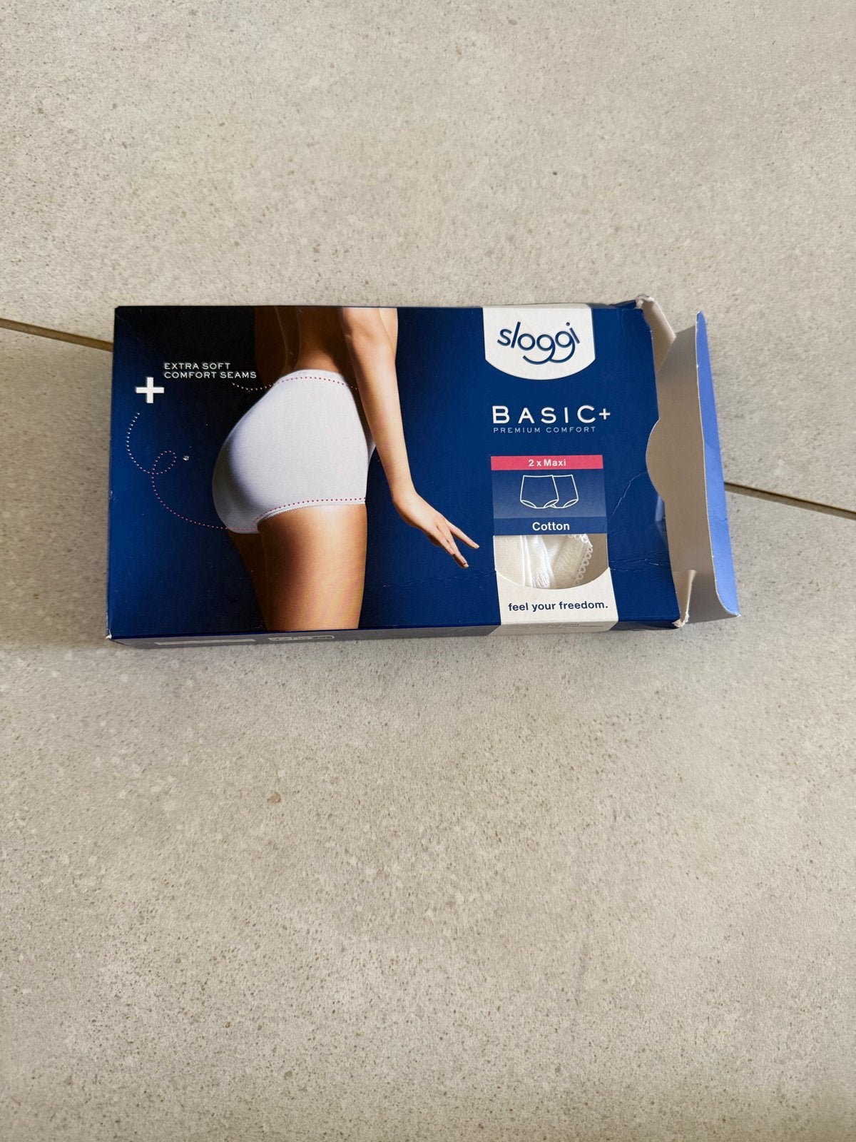 Sloggi Basic+ Maxi slips - 2-pack - Wit - Maat 42, Kleding | Dames, Ondergoed en Lingerie, Ophalen of Verzenden, Wit, Slip