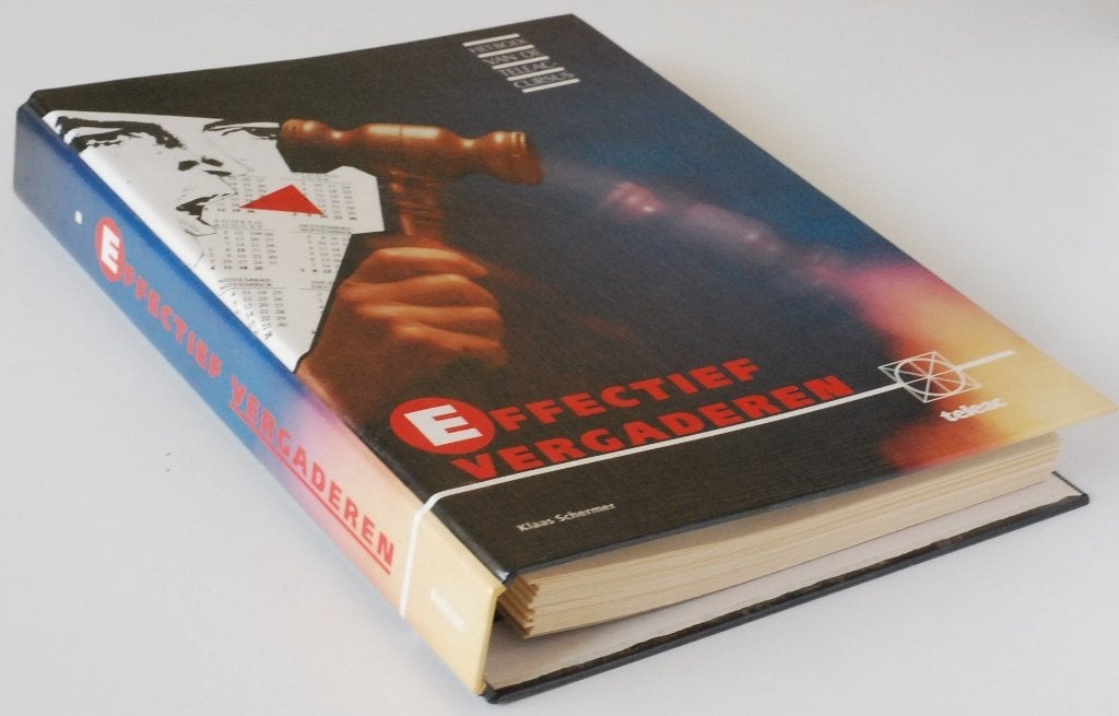 Effectief Vergaderen - Teleac cursus (1991), Boeken, Verzenden, Zo goed als nieuw, Gamma, Klaas Schermer