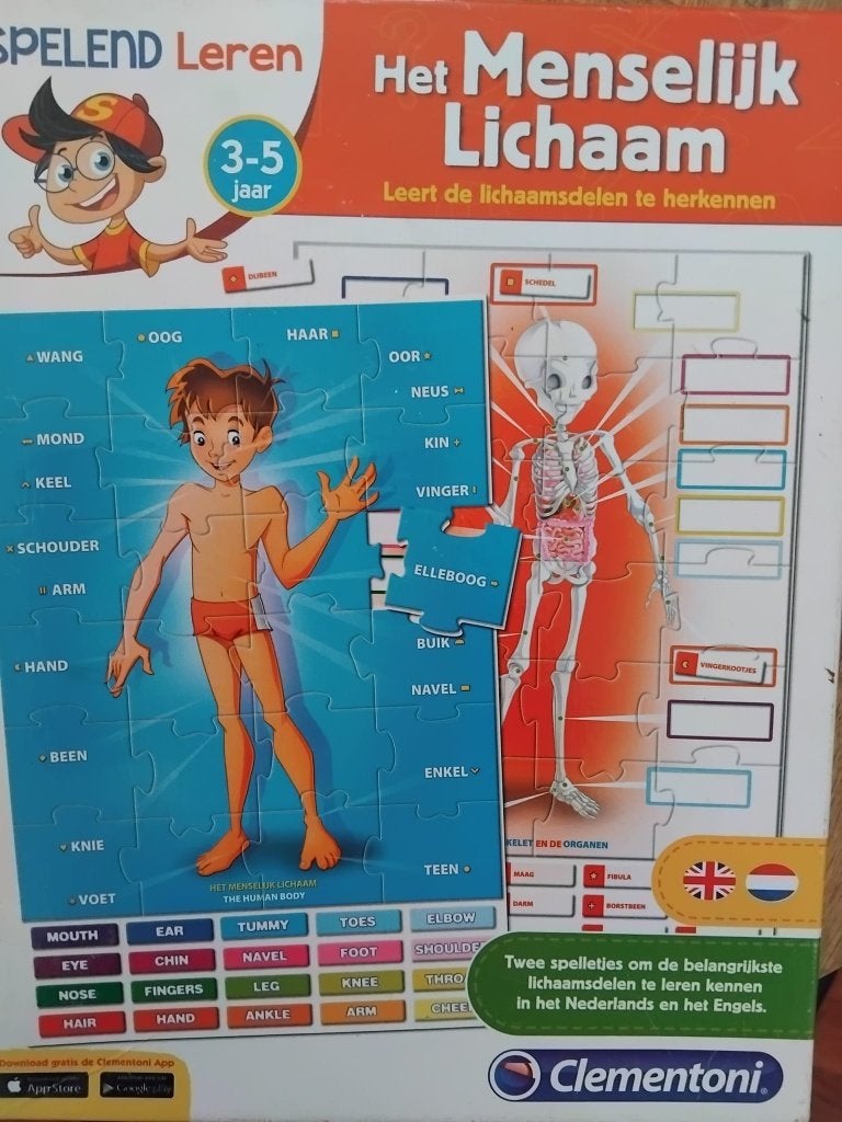 SPELEND LEREN ( HET MENSELIJK LICHAAM), Ophalen, Zo goed als nieuw, Ontdekken