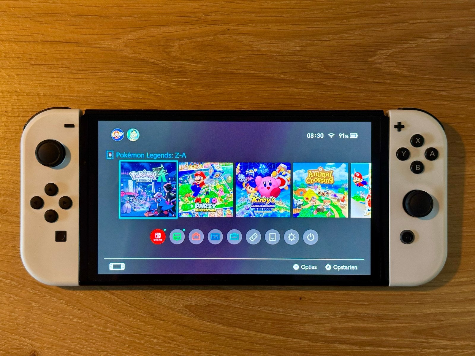 Nintendo Switch OLED Wit, Spelcomputers en Games, Spelcomputers | Nintendo Switch, Ophalen of Verzenden, Gebruikt, Met 1 controller