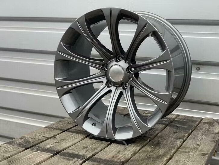19” BMW Style 166M M5 Look Velgen FITS BMW E60-E61-E63-E64, 19 inch, Gebruikt, Velg(en), -