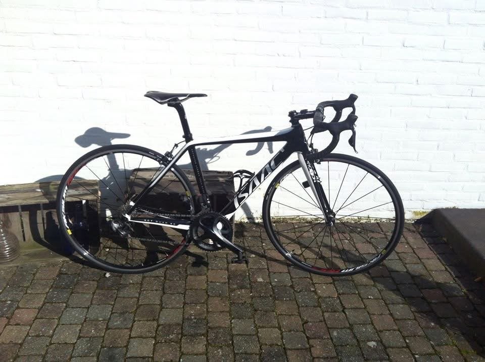 Isaac Proton, Gebruikt, Carbon, Velgrem, 49 tot 53 cm