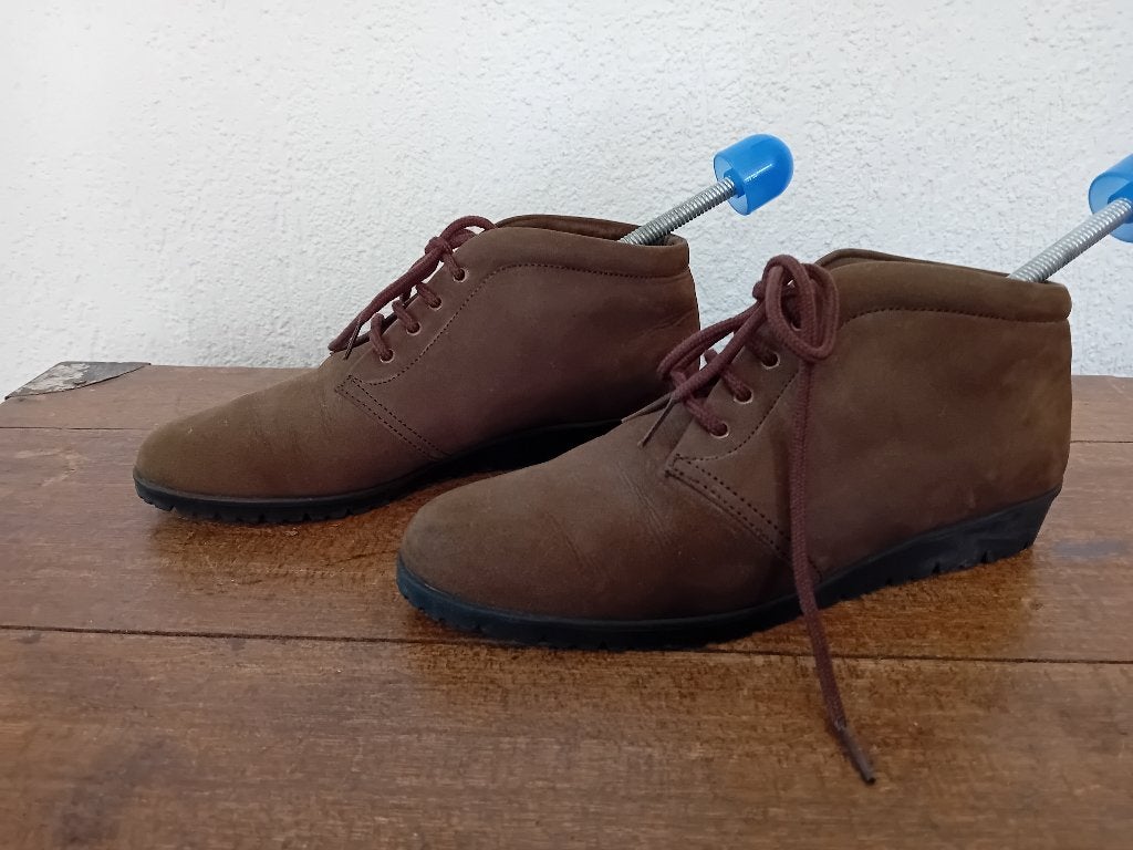 Helioform schoenen l bruinmaat 40, leer,zgan, Schoenen met lage hakken, Bruin, Ophalen of Verzenden, Zo goed als nieuw