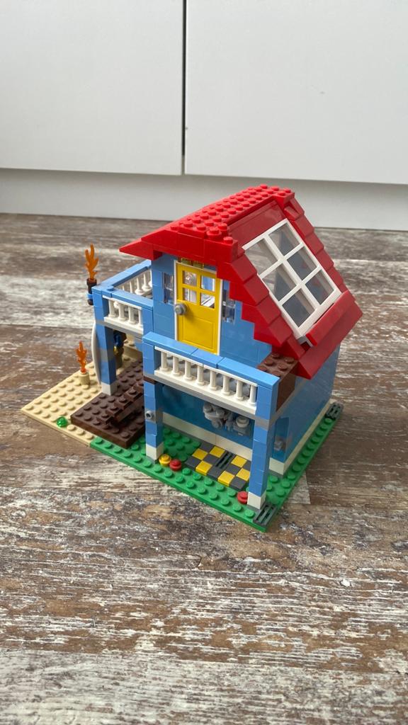 Lego huis, Ophalen of Verzenden, Zo goed als nieuw