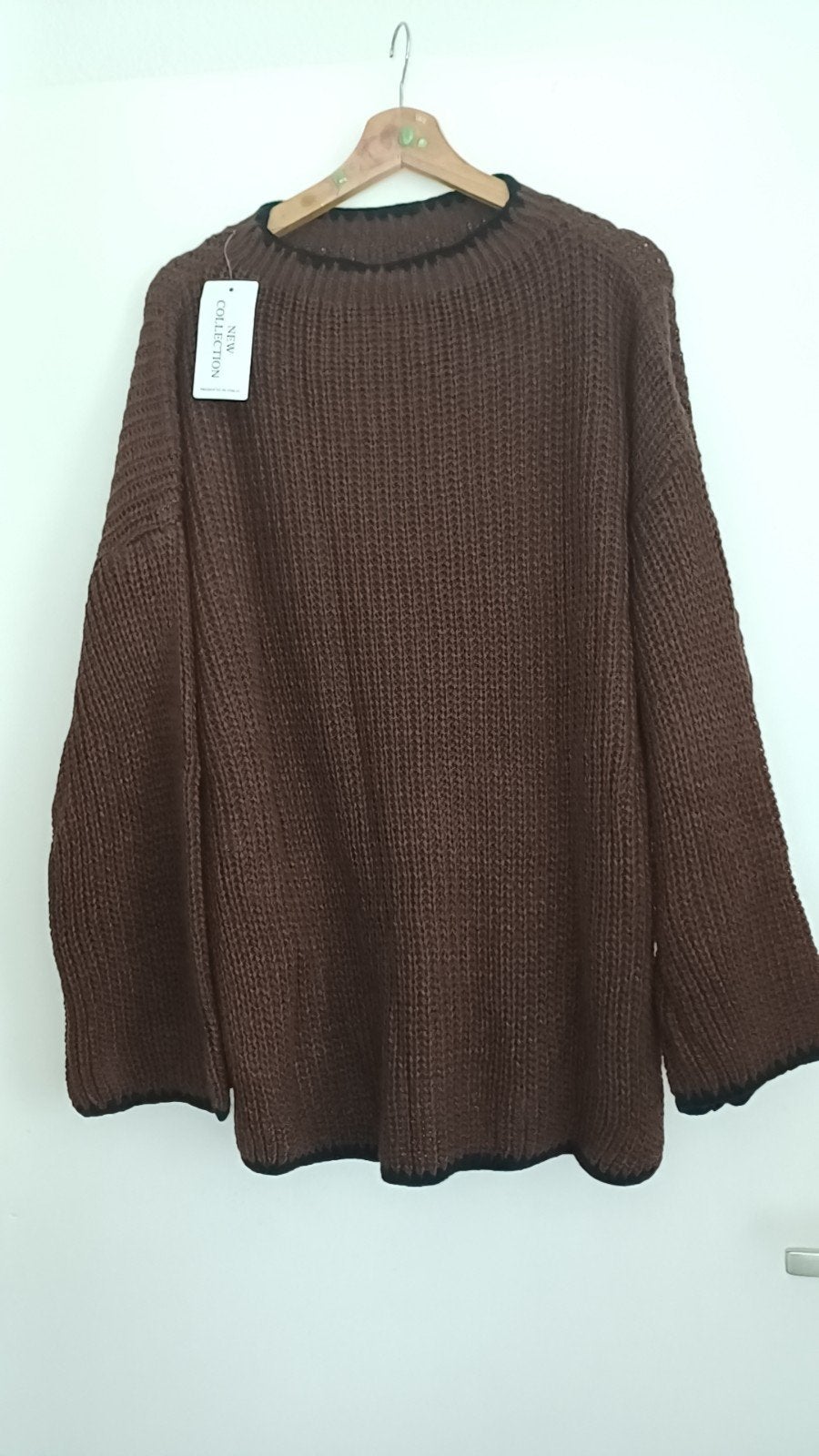 cozy trui bruin (nieuw), Ophalen, Nieuw, Bruin