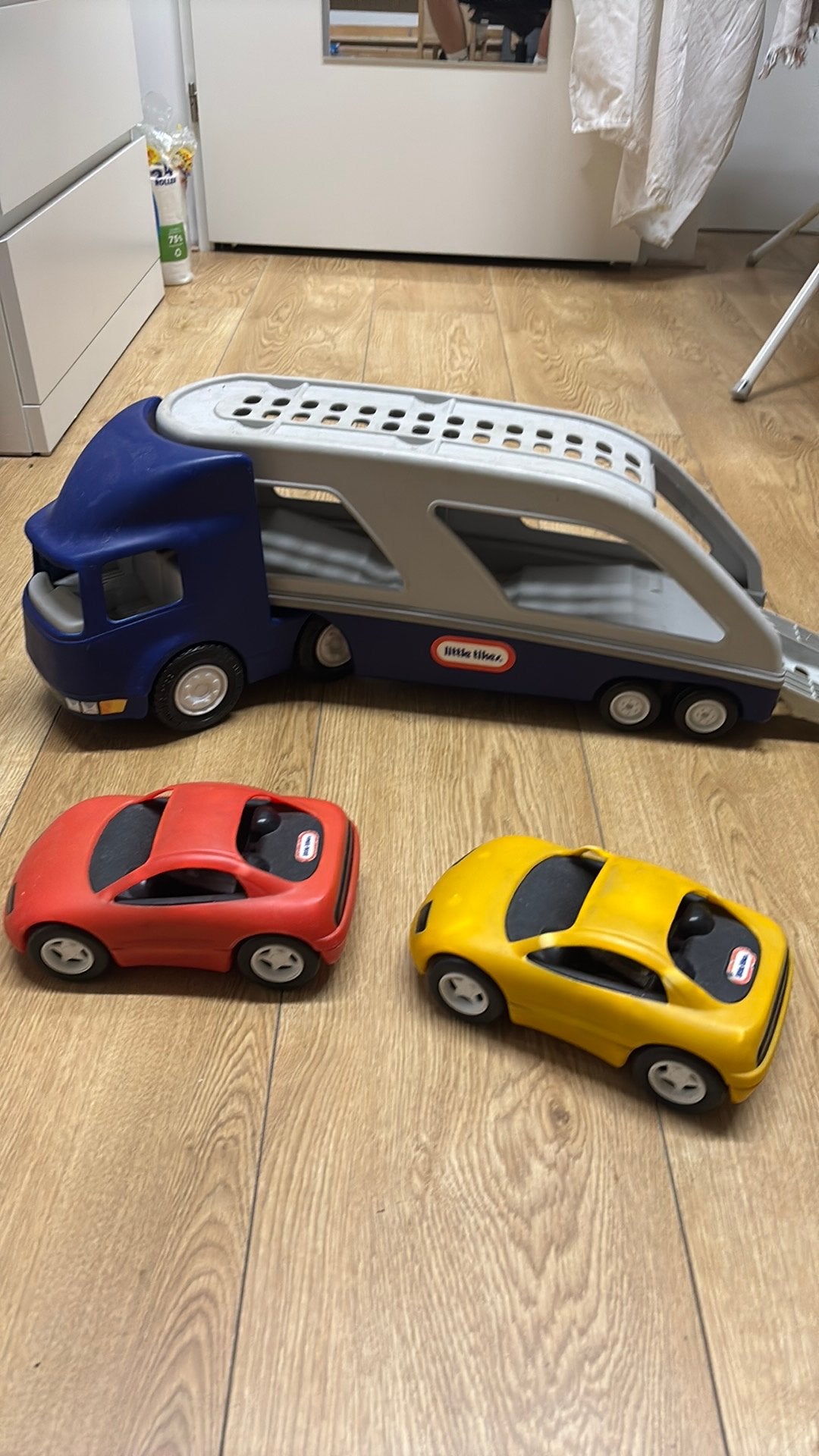 Little Tikes auto transporter, Ophalen of Verzenden, Gebruikt