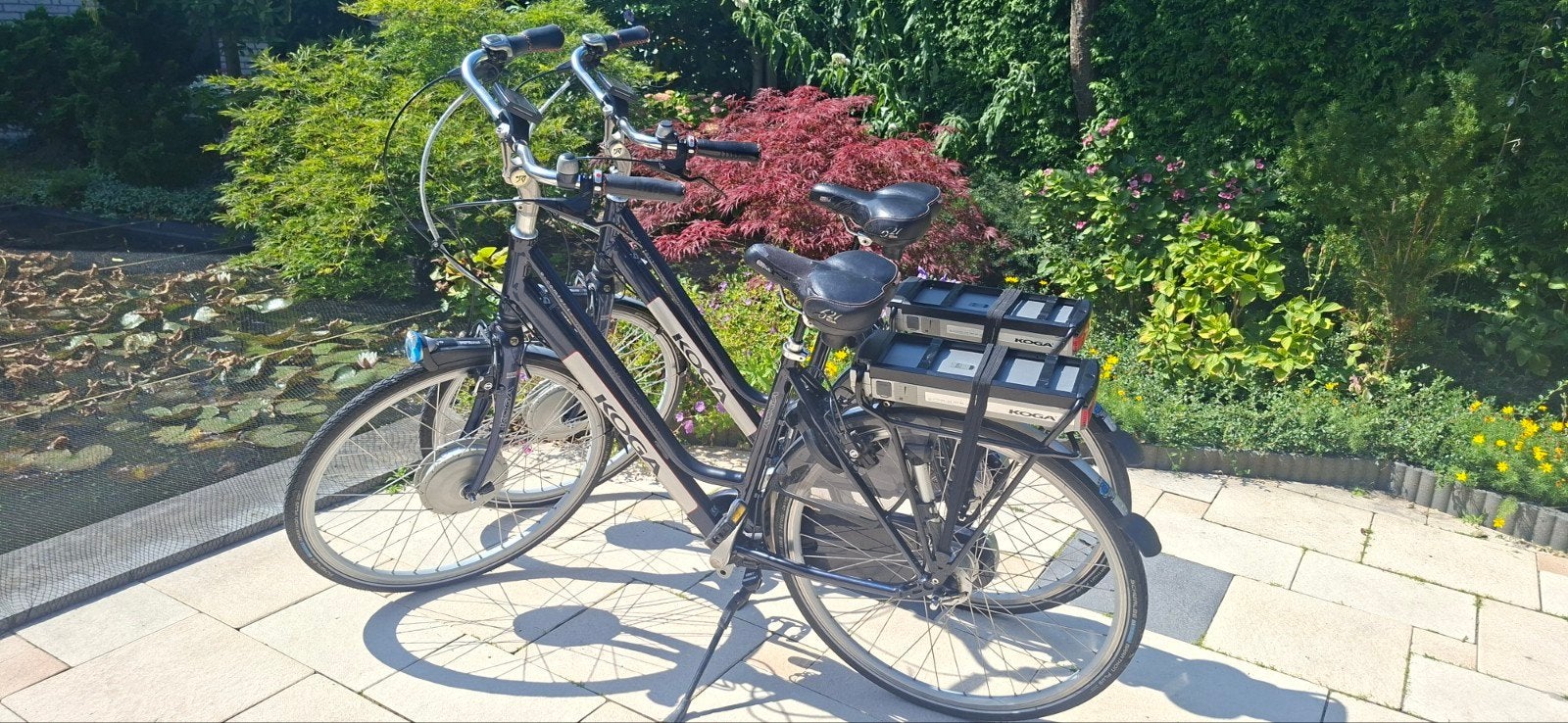 2 Koga E-bike met  accu's en fietstassen, Ophalen, Gebruikt, Overige merken
