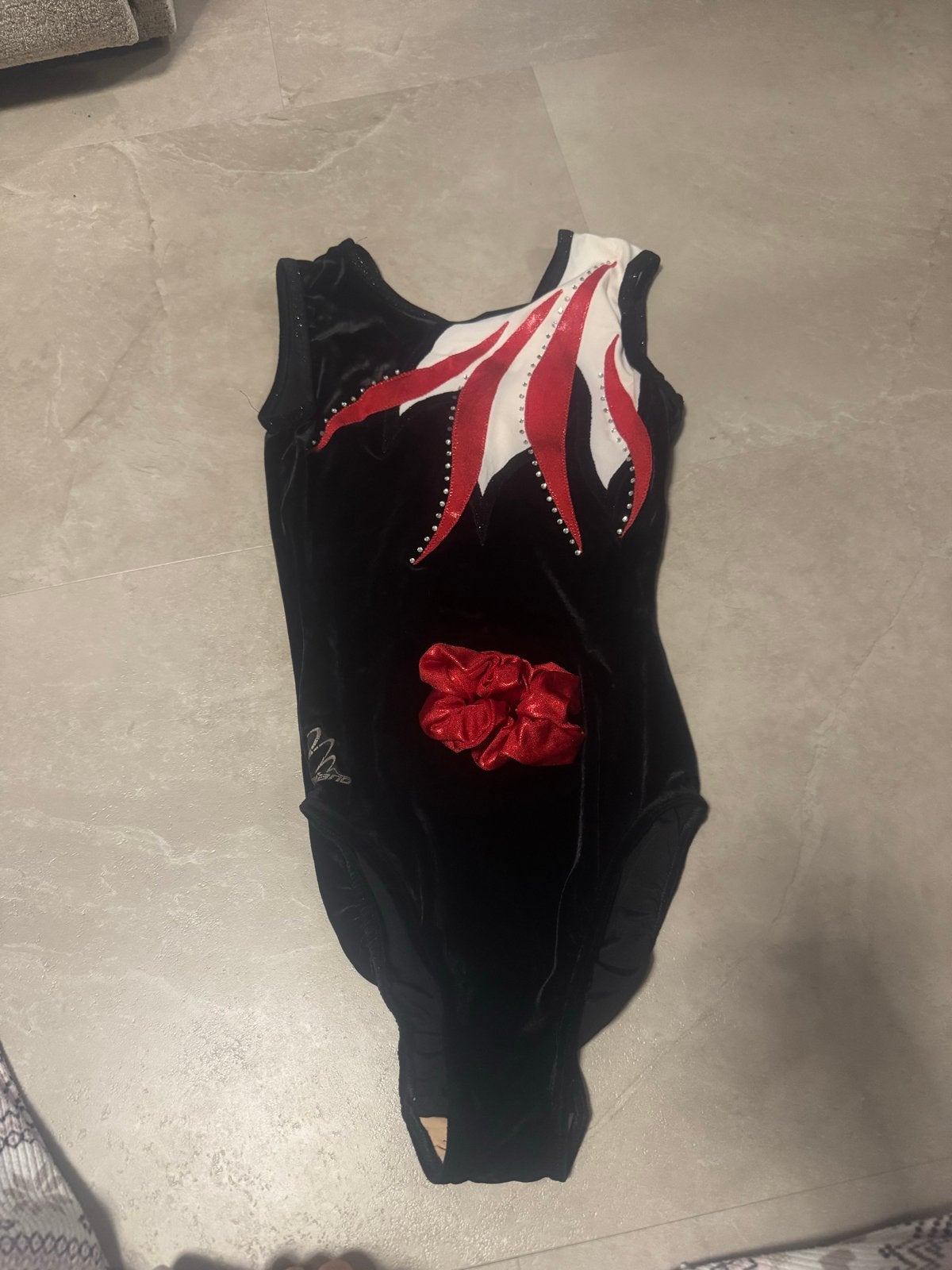 Milano Turnpakje maat 34 + scrunchie, Maat 38/40 (M), Zwart, Ophalen of Verzenden, Fitness of Aerobics