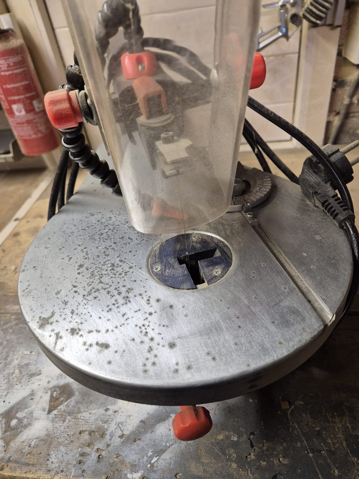 Ferm figuurzaag SSM1005 - 90W, Ophalen, Minder dan 30 mm, Gebruikt, Decoupeerzaag