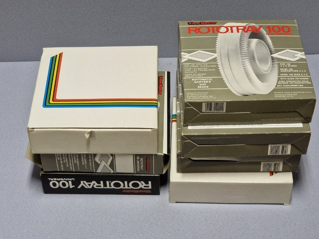 Dia carousel view master, Audio, Tv en Foto, Diaprojectors, Ophalen, Zo goed als nieuw