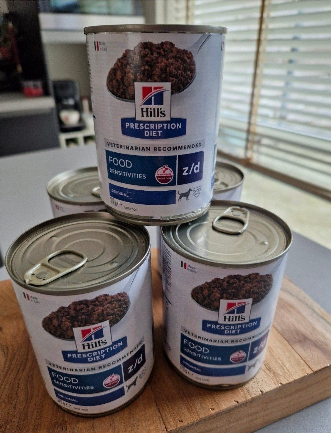 5x 370gr Hill's Prescription Z/D hond, Ophalen, Hond