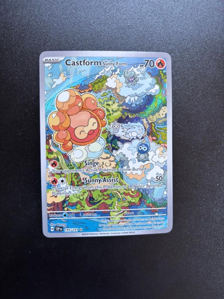 Castform Sunny Form (SSP 195), Ophalen of Verzenden, Nieuw