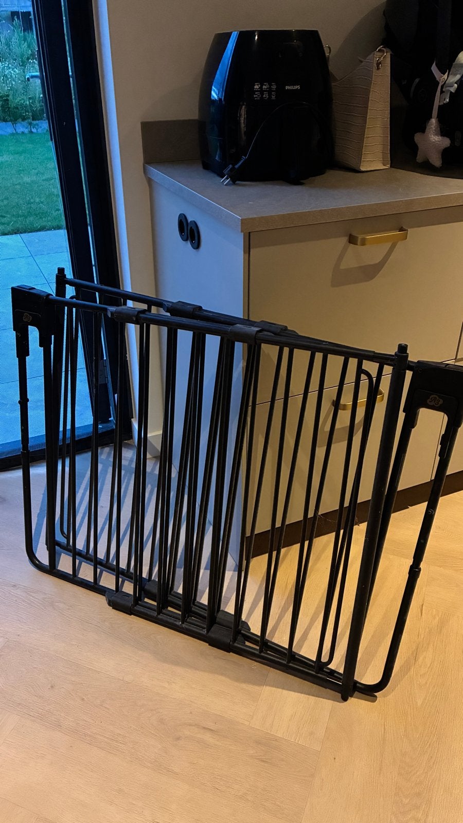 2x Traphek A3/FennsZwart 75,5-116cm breed, Kinderen en Baby's, Traphekjes, M, Ophalen of Verzenden, Zo goed als nieuw, 115 cm of meer
