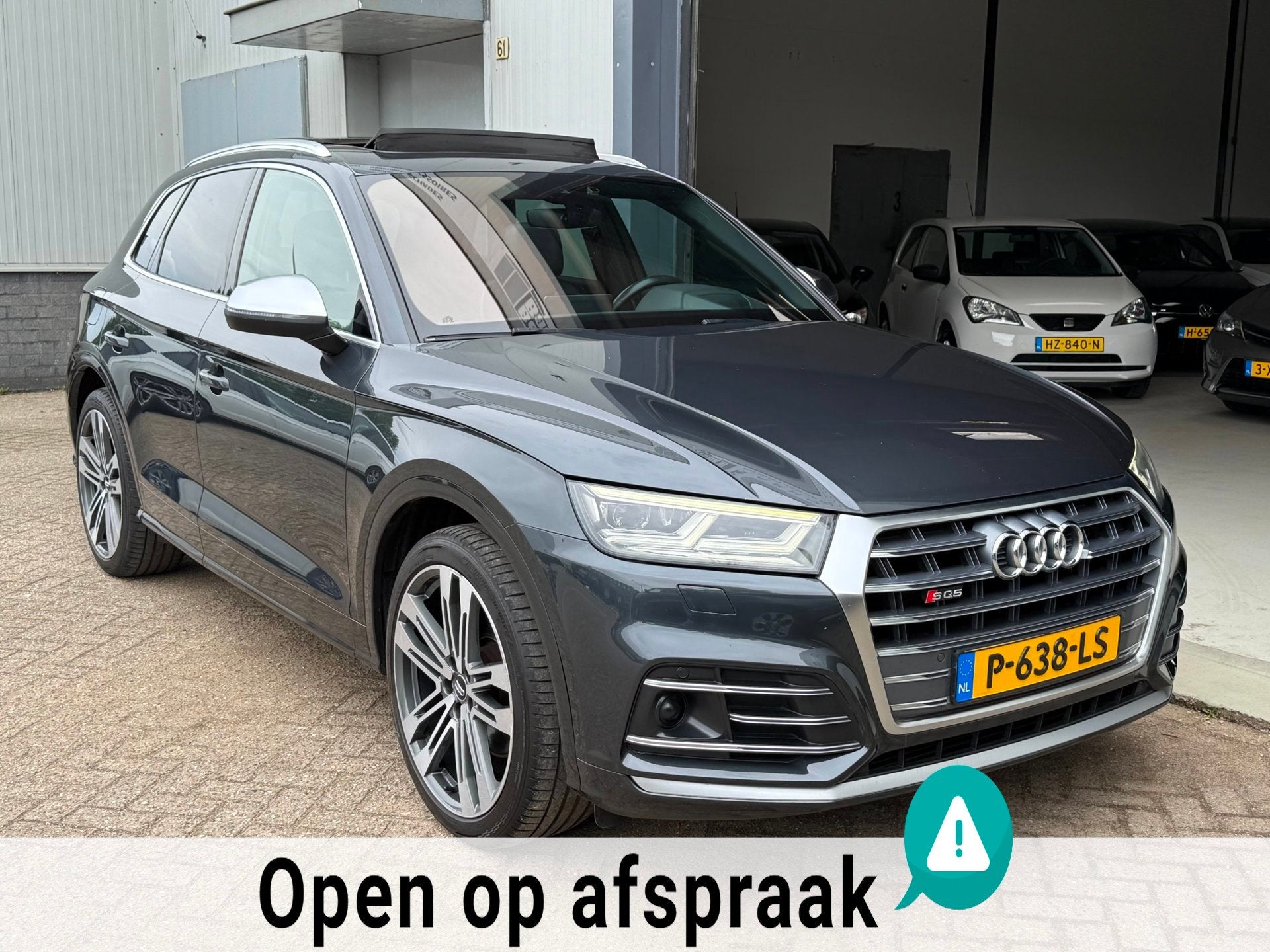 Audi Q5 3.0 TFSI SQ5 Pano|Sfeerverlichting|B&O|Camera|Head U, Auto's, Automaat, Adaptive Cruise Control, Gebruikt, 2995 cc