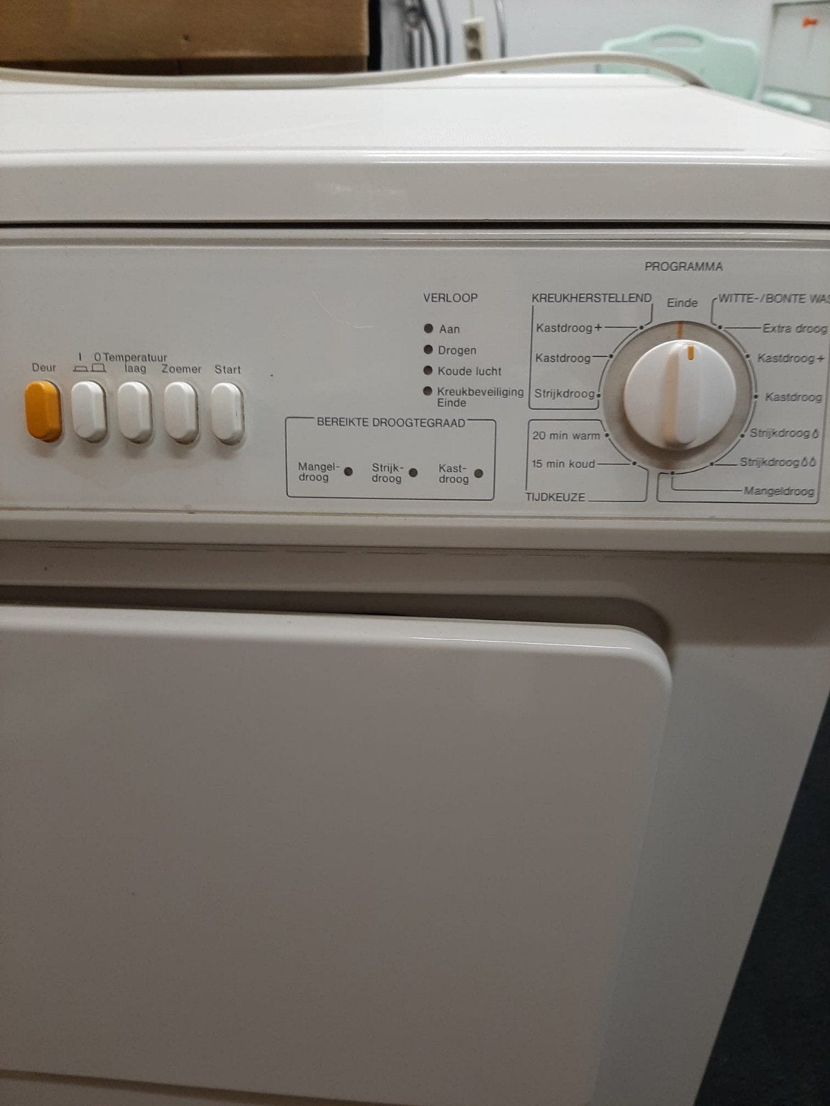 MIELE droger NOVOTRONIC, Ophalen, Gebruikt, Luchtafvoer, Onbekend