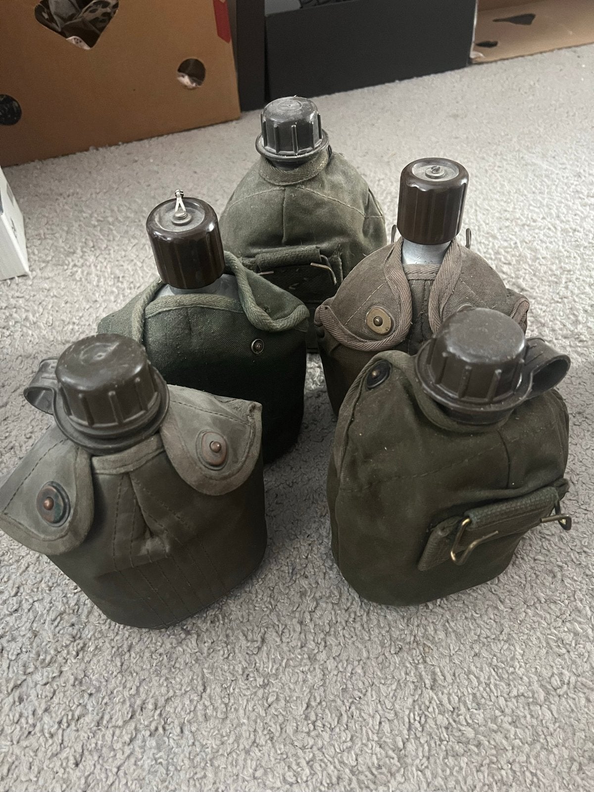 Militaire veldflessen - Leger veldfles - Defensie, Ophalen of Verzenden, Overige soorten, Overige gebieden, Overige typen
