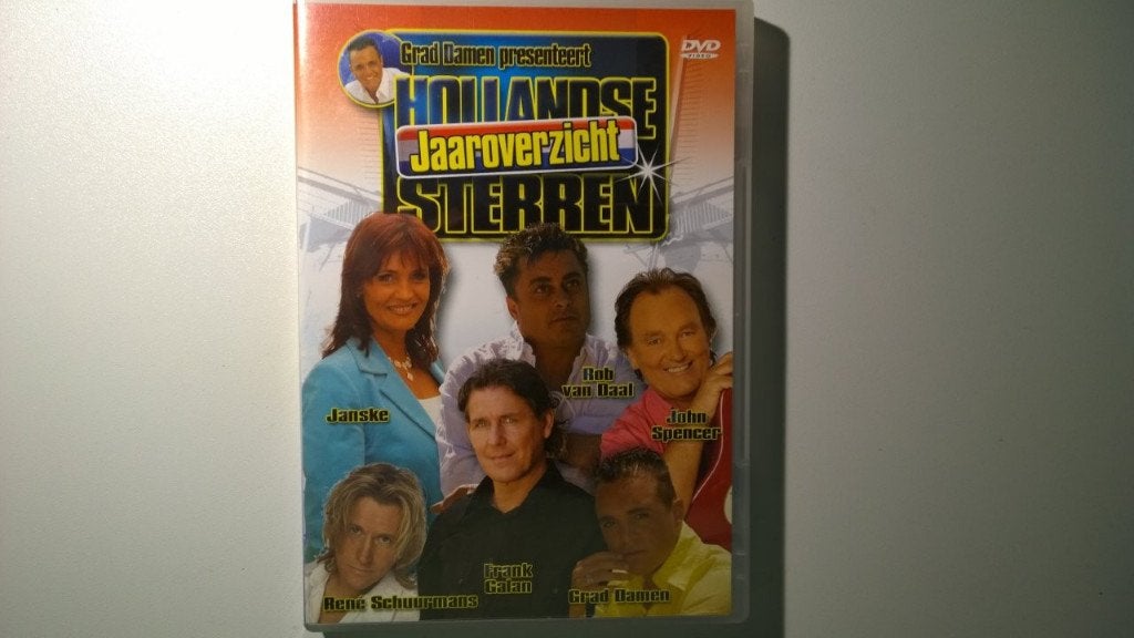 Hollandse Sterren Jaaroverzicht (DVD), Alle leeftijden, Ophalen of Verzenden, Zo goed als nieuw, Muziek en Concerten