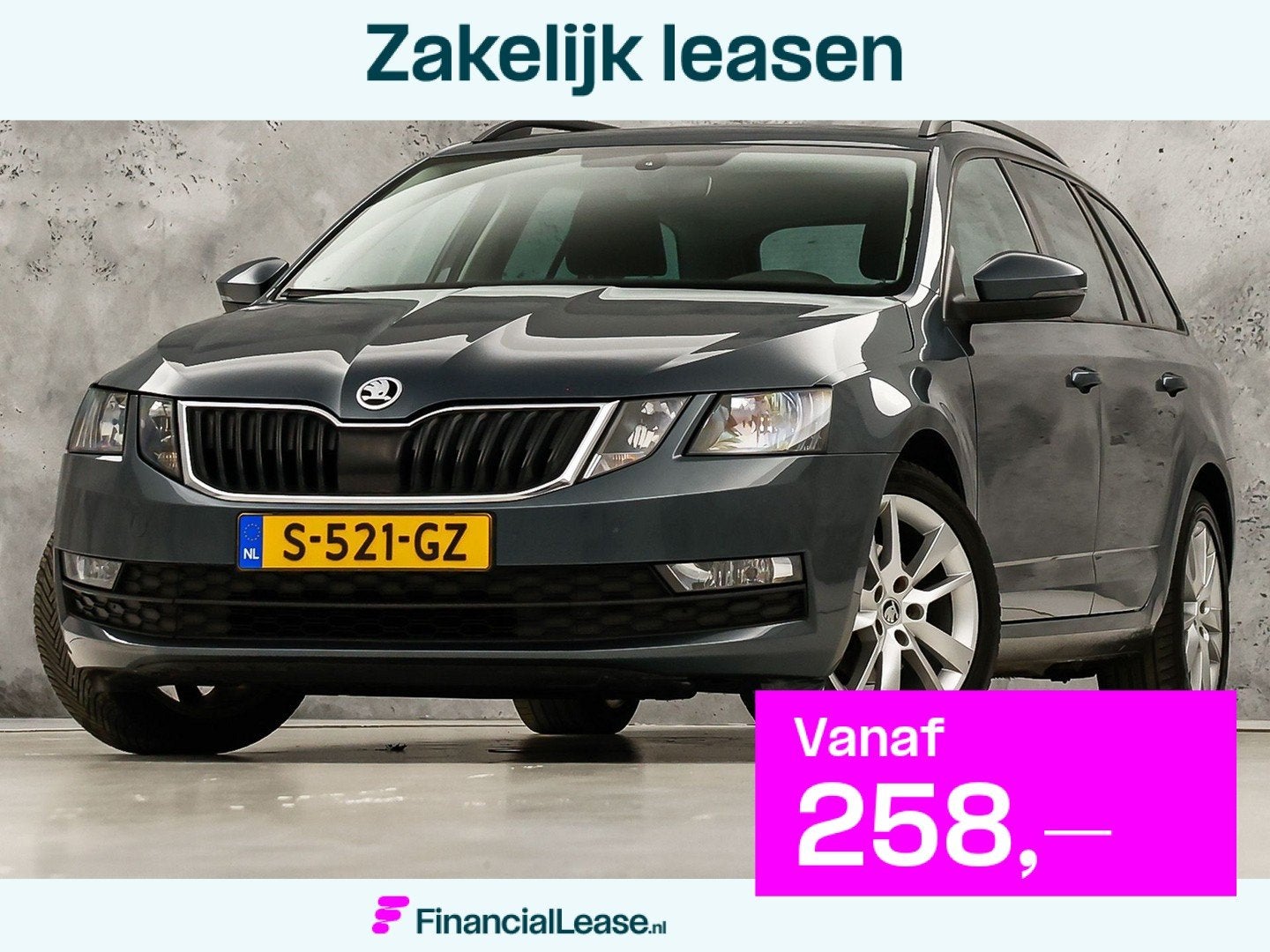 Skoda Octavia Combi 1.0 TSI Greentech Clever Sport Automaat, 12 maanden, 116 pk, 630 kg, 3 cilinders