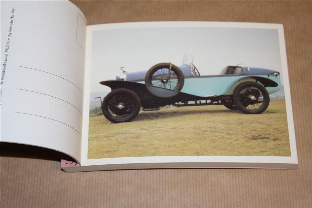 Sportauto's. Briefkaartenboek., Ophalen of Verzenden, Gelezen, Overige merken