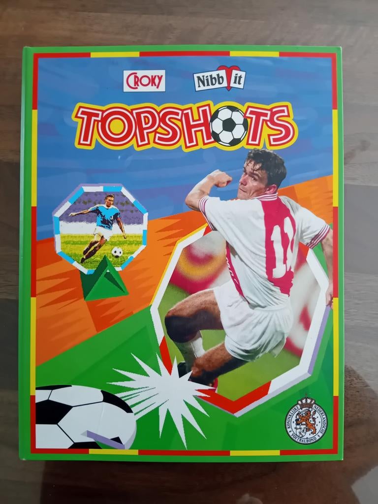 Croky Nibbit Topshots EK '96 Compleet Album, Overige supermarkten, Ophalen of Verzenden