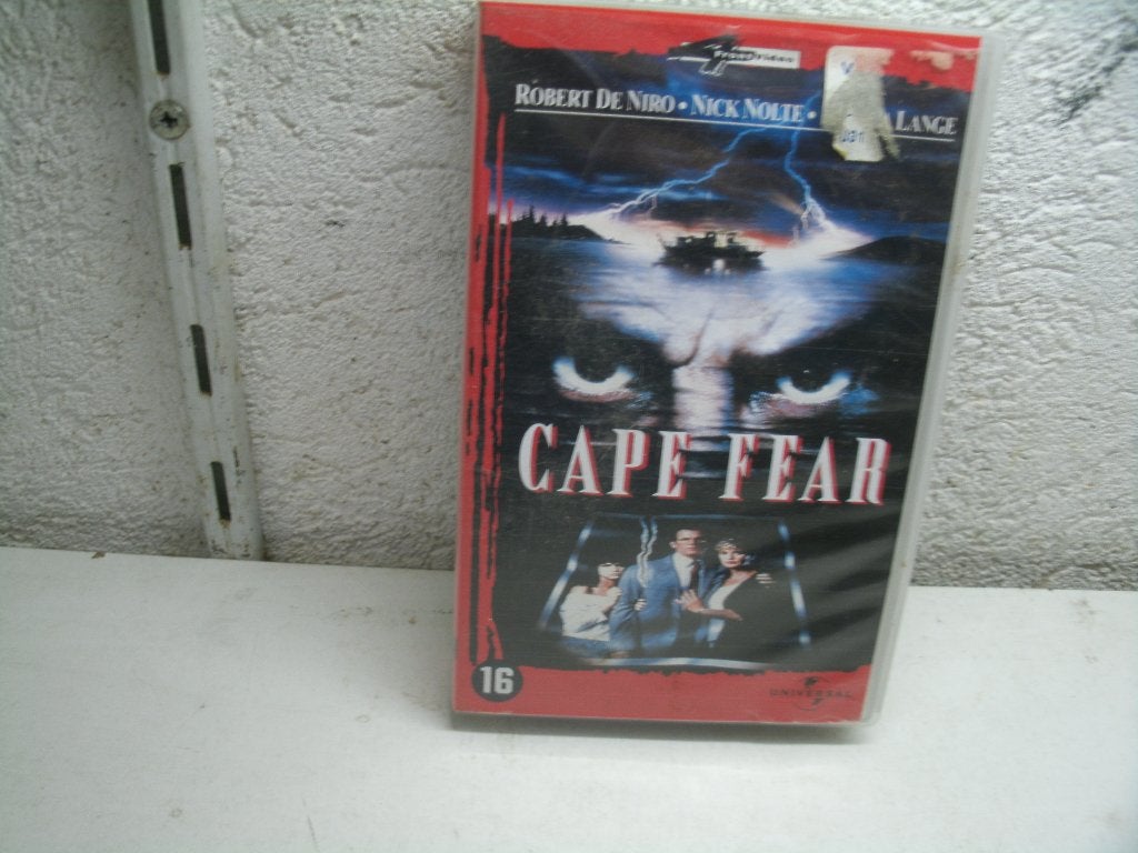 vhs 179b cape fear, Vanaf 16 jaar, Ophalen of Verzenden, Zo goed als nieuw, Horror