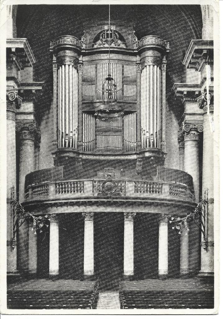 Rotterdam Parochie H. Dominicus Hoogstraat interieur orgel, Ophalen of Verzenden, 1920 tot 1940, Ongelopen, Zuid-Holland