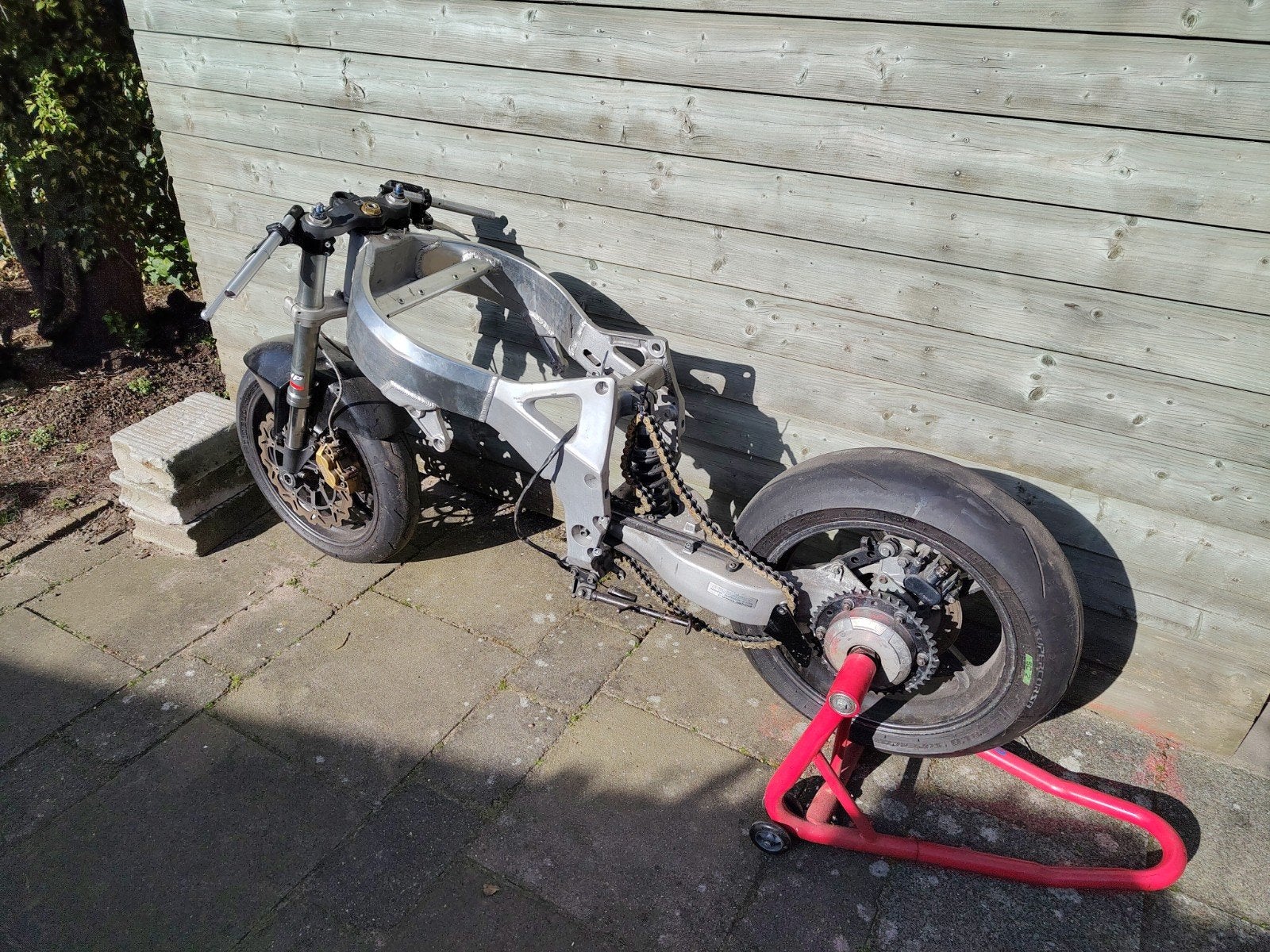 Honda CBR SC28 custom frame., Motoren, Ophalen, Gebruikt