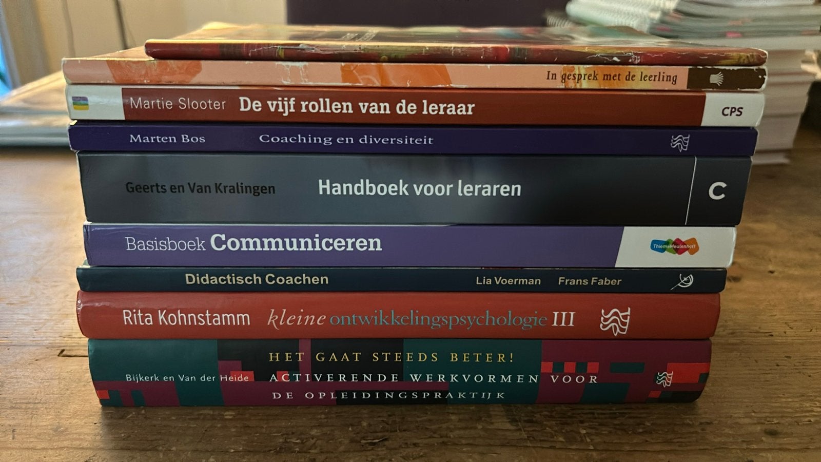 Verzameling studieboeken: didactiek, onderneming & algemeen, Ophalen of Verzenden, Gamma, Gelezen, HBO