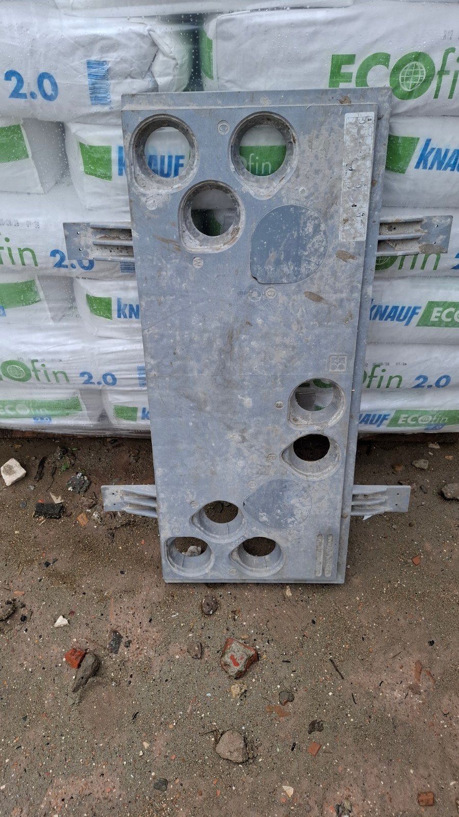 Meterkast vloerplaat - gebruikt voor stelwerk, Doe-het-zelf en Verbouw, Ophalen, Zo goed als nieuw