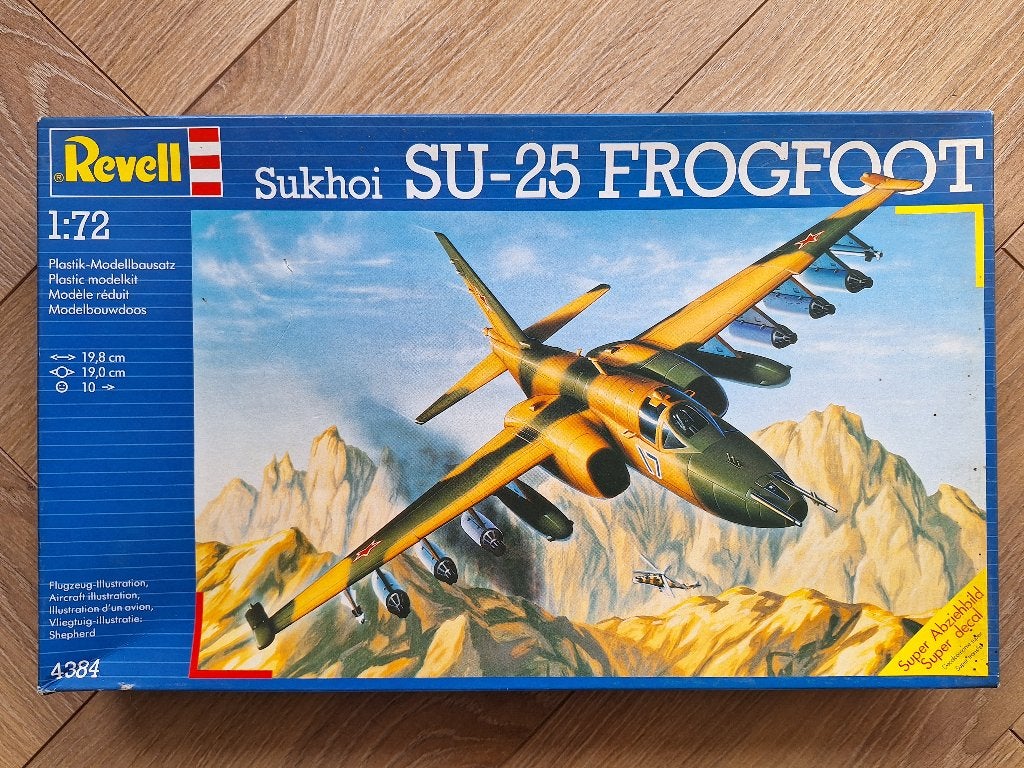 1:72 1/72 Revell Sukhoi SU-25 Frogfoot, 1:72 tot 1:144, Revell, Ophalen of Verzenden, Zo goed als nieuw
