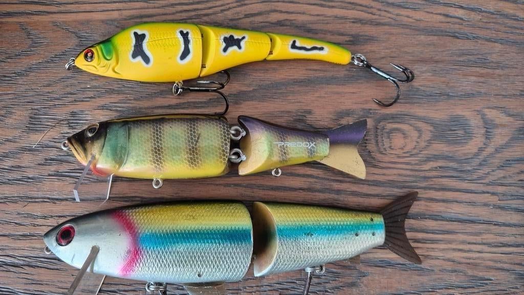 Kunstaas: 3 swimbaits, Watersport en Boten, Hengelsport | Roofvissen, Ophalen of Verzenden, Overige typen