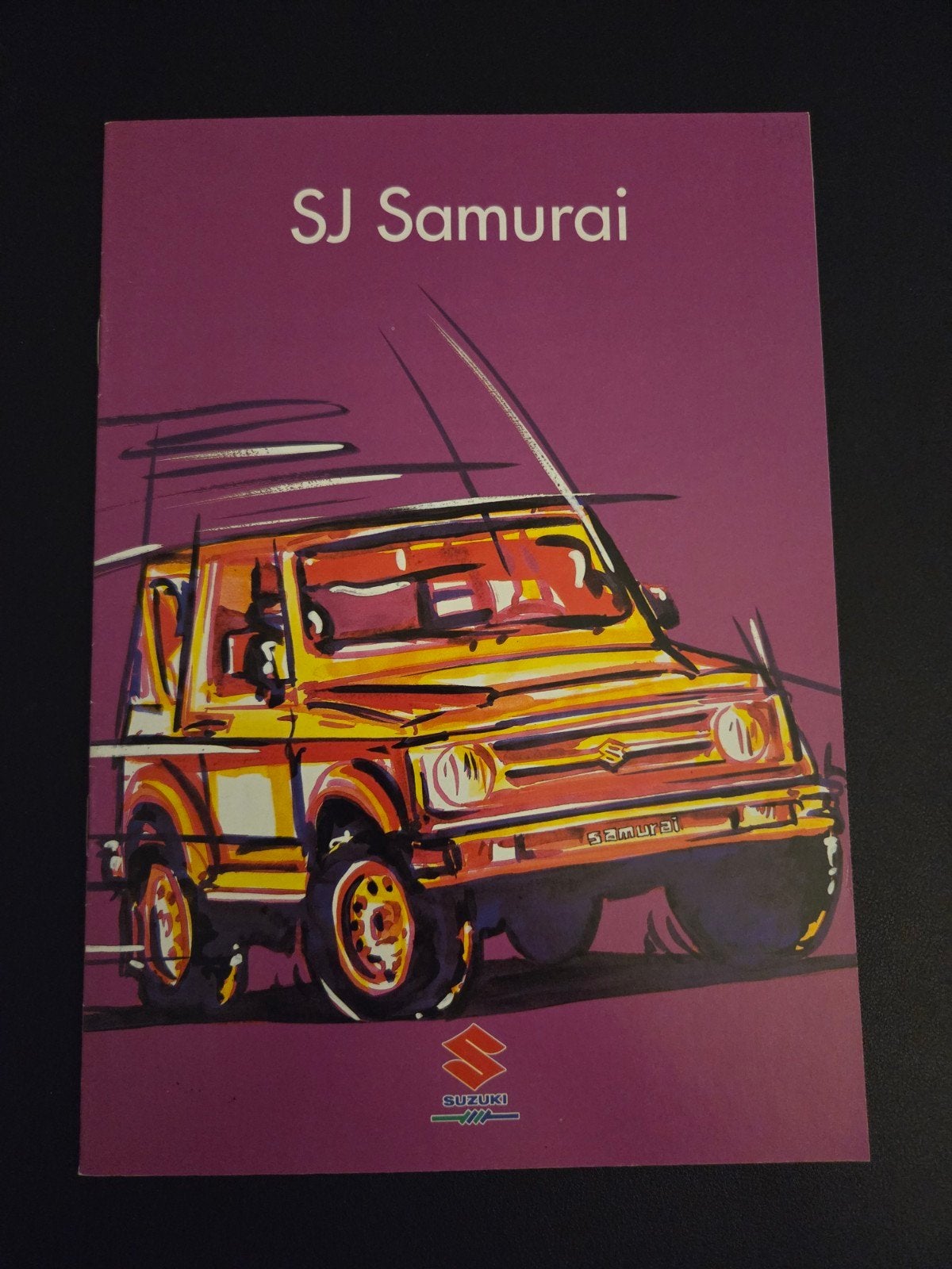 Brochure Suzuki SJ Samurai 1991, Ophalen of Verzenden, Zo goed als nieuw, Overige merken