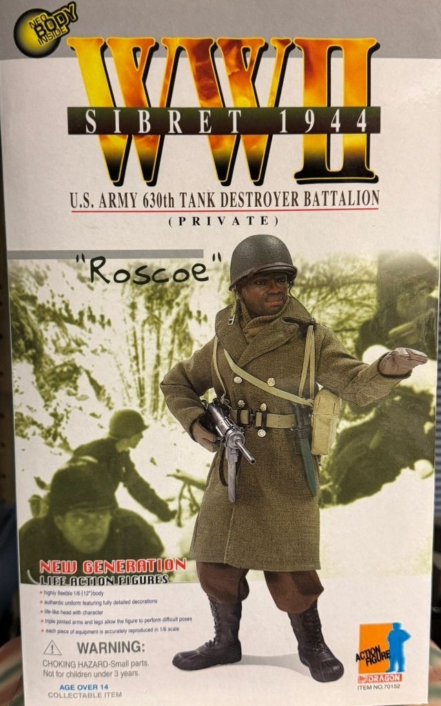 Dragon schaal 1/6 Roscoe 1944, Ophalen of Verzenden, Amerika, Miniatuur of Beeldje