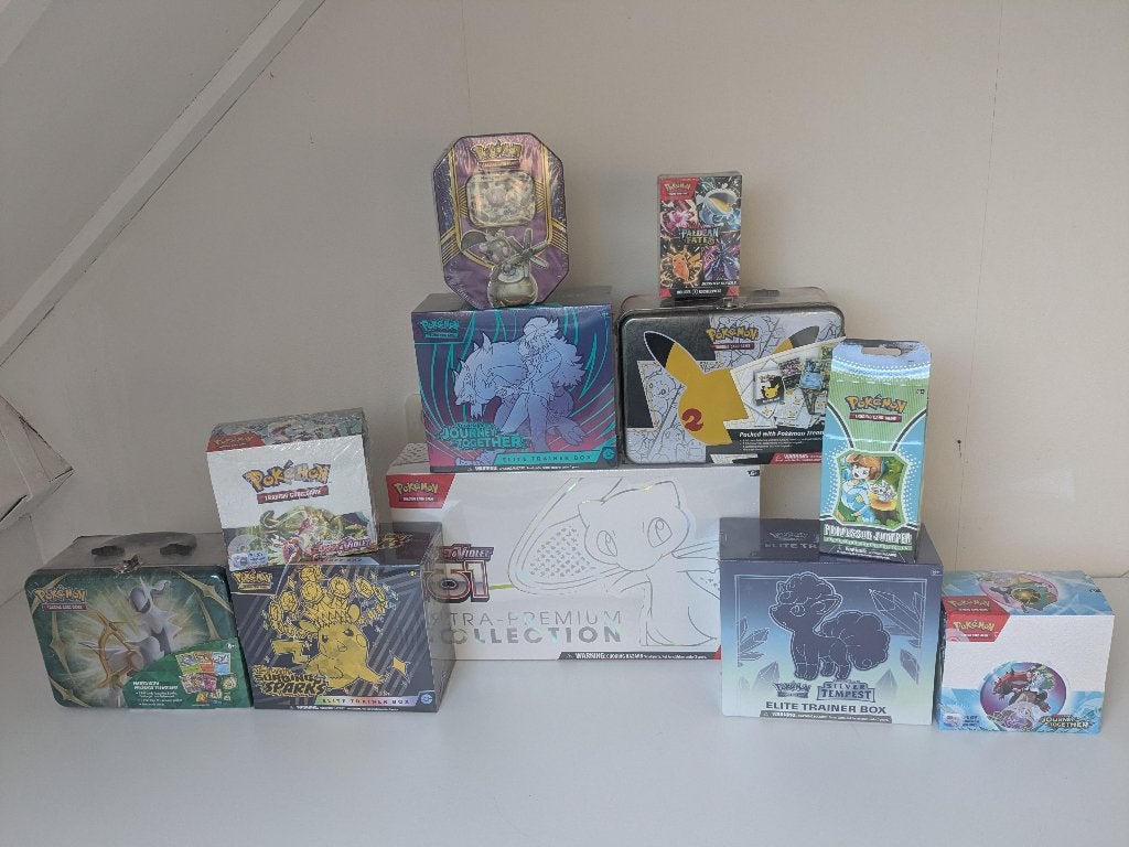 Pokémon Sealed Collectie | 151 UPC, booster boxen en meer, Ophalen, Zo goed als nieuw, Overige typen