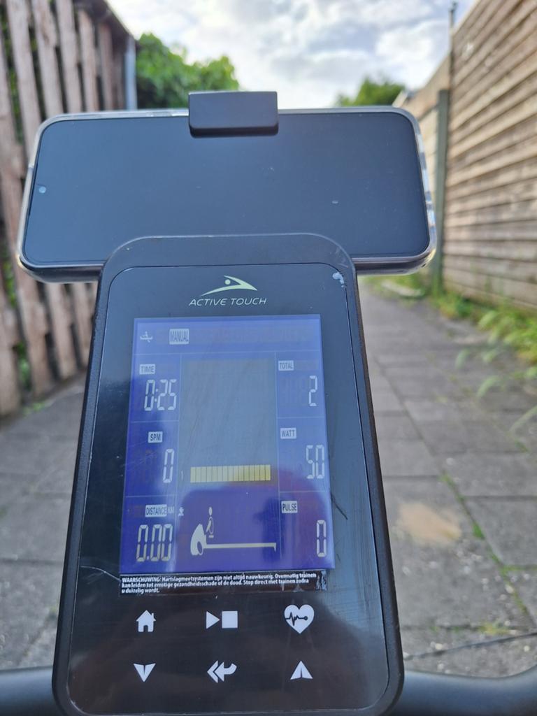 Active Touch Roeitrainer - Opvouwbaar & Digitaal Scherm, Ophalen, Zo goed als nieuw, Benen